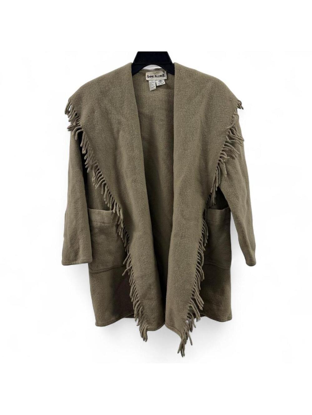 #Vintage Anne Klein Fringe Cardigan